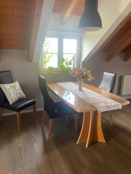 Apartamento Panorama Saentisblick Hergatz Exterior foto