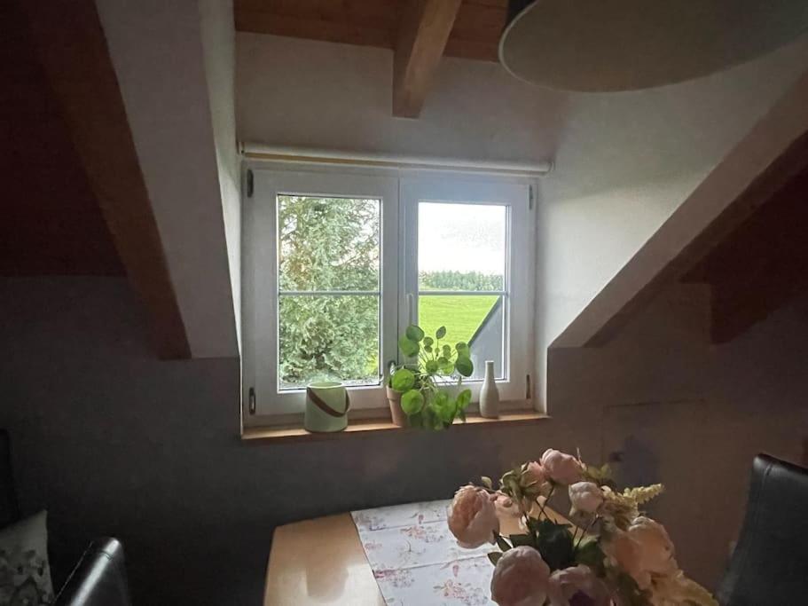 Apartamento Panorama Saentisblick Hergatz Exterior foto