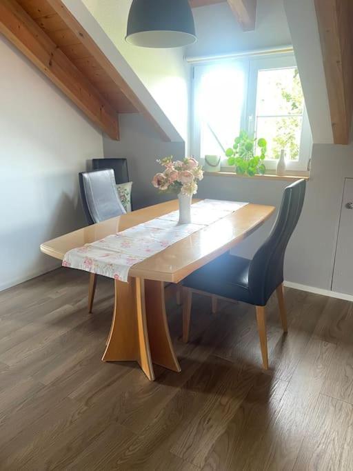Apartamento Panorama Saentisblick Hergatz Exterior foto